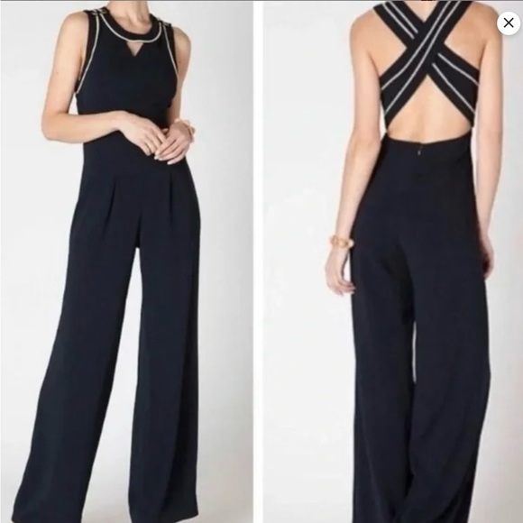 💥PRICE DROP💥 Whitney Jumpsuit Navy Nautical - Picture 1 of 9